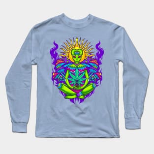 420 Outer Space Jam Long Sleeve T-Shirt